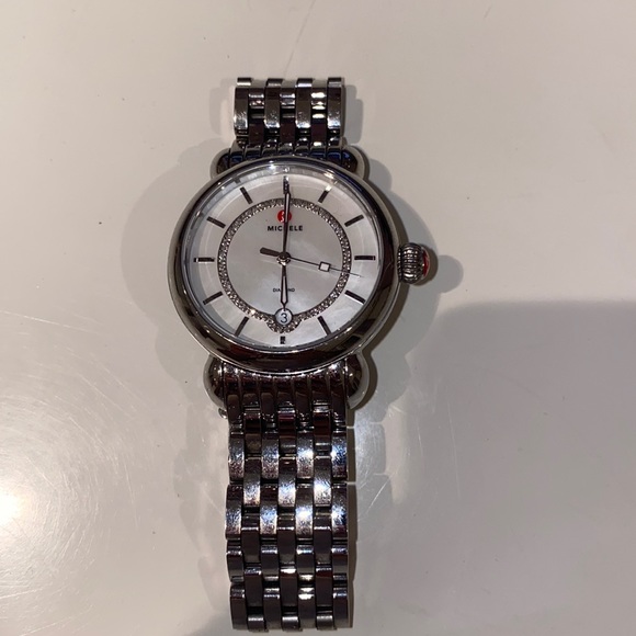 Michele watch with some diamonds main image 4